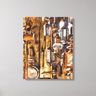 Handel - Elektriker - Lass, es gäbe Licht! Leinwanddruck