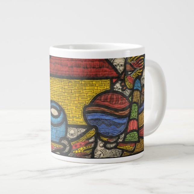 Handel Jumbo-Tasse (Vorderseite Rechts)