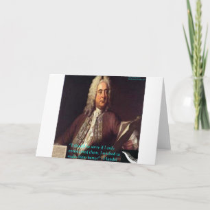 Handel Making People Better Quote Gifts & Cards Karte