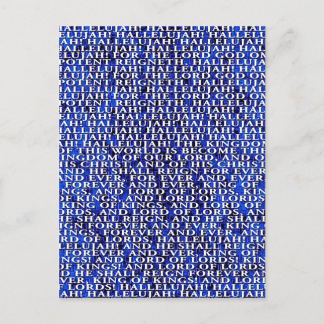 Handel Messiah Weihnachten (Vorderseite)