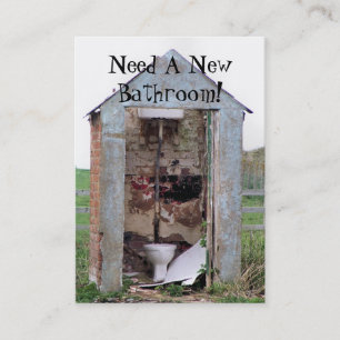 HANDEL. NEUES BADEZIMMER VISITENKARTE