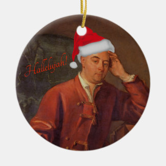 Handel Porträtverzierung - Messiah - Halleluja Keramikornament