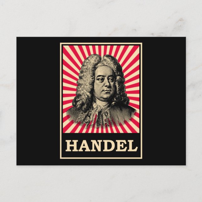 Handel Postkarte (Vorderseite)