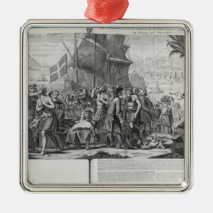 Handel zwischen mexikanischem amerikanischem silbernes ornament
