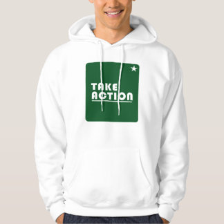 Handeln inspirierend hoodie