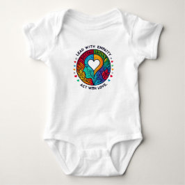 Handeln Sie mit Liebe Baby Jersey Bodysuit Strampler