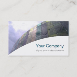 Handels Karte Professionelles Glas