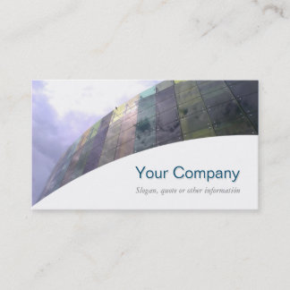 Handels Karte Professionelles Glas