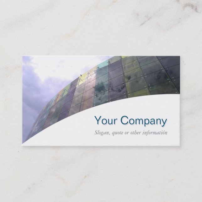 Handels Karte Professionelles Glas (Vorderseite)