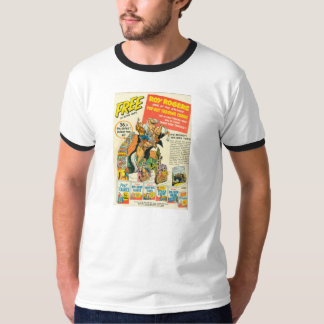 Handels-Karten-Werbung T - Shirt ROY ROGERS 1952