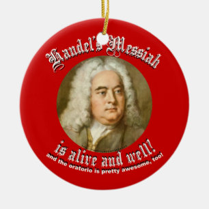 Handels Messiah Keramikornament