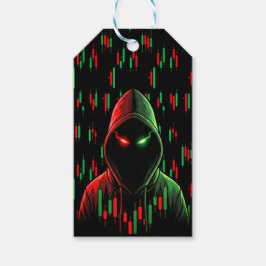 Handelschart-Muster Streetwear rote grüne Kerze Geschenkanhänger