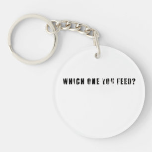 Handelsdesign   Black Wolf   2 Seiten Schlüsselanhänger