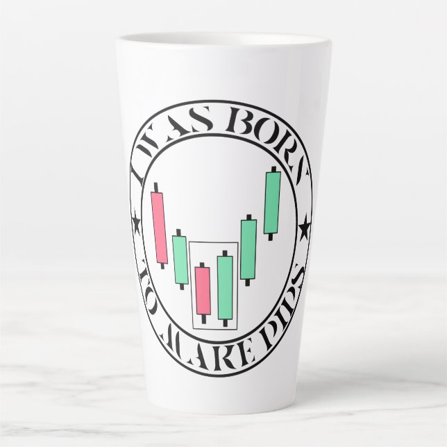 Handelsdesign | Bullisches Muster | Pips Milchtasse (Vorderseite)