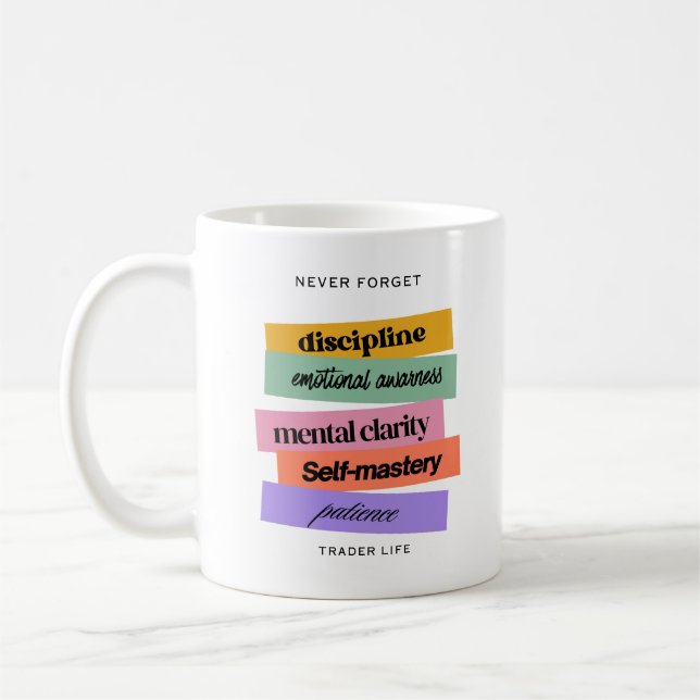 Handelsdesign | Erinnerung | Motivation auf Marmor Kaffeetasse (Links)