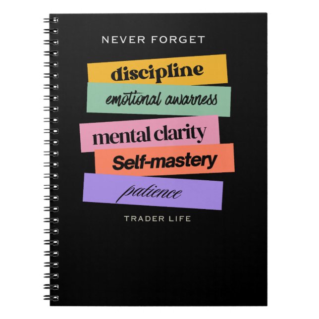 Handelsdesign | Erinnerung | Motivation Notizblock (Vorderseite)