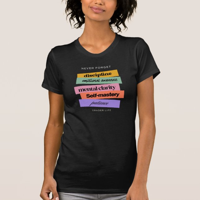 Handelsdesign | Erinnerung | Motivation T-Shirt (Vorderseite)