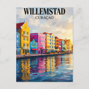 Handelskade Curaçao Postkarte