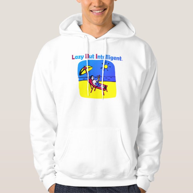 HANDELSKLAZY, ABER INTELLIGENT HOODIE (Vorderseite)