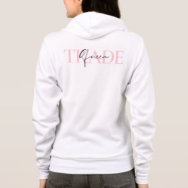 Handelskönigin Hoodie (Rückseite)
