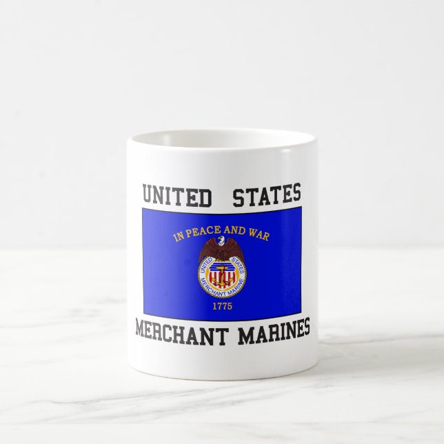 Handelsmarine US Kaffeetasse (Mittel)