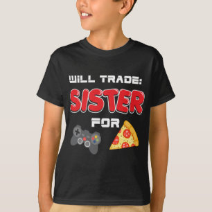 Handelsminister für Videospiele und Pizza T-Shirt