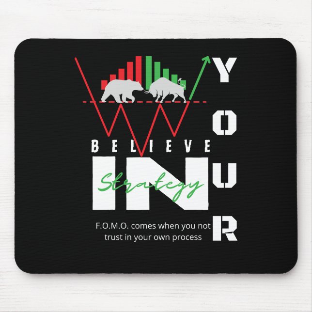Handelsmotivation | Bullisch | Muster Mousepad (Vorne)