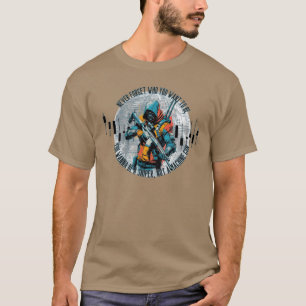Handelsmotivation Cyberpunk-Scharfschütze Fant T-Shirt