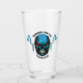 Handelsmotivation | Schädel | Erinnern  Glas