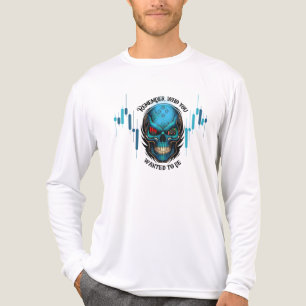 Handelsmotivation   Schädel   Erinnern  Tri-Blend Shirt