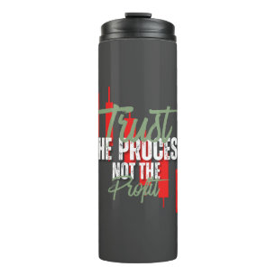 Handelsmotivation Vertrauen Selbstdisziplin Thermosbecher