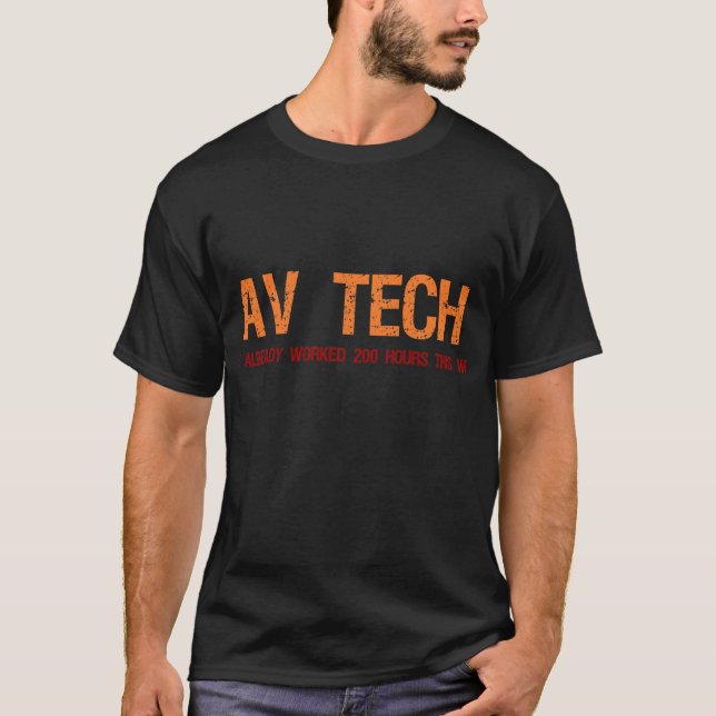 Handelstech-Arbeitsbeschreibungs-Shirt T-Shirt (Vorderseite)
