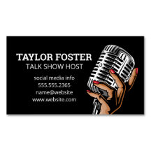 Händemikrophon | Sänger | Radio Host