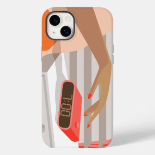Händeschalten der Frauen auf den Knopf für den Wec Case-Mate iPhone 14 Plus Hülle