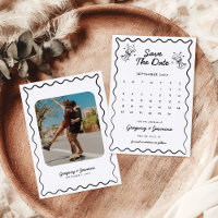Händezeichnen Whimsical Quirky Foto Hochzeit