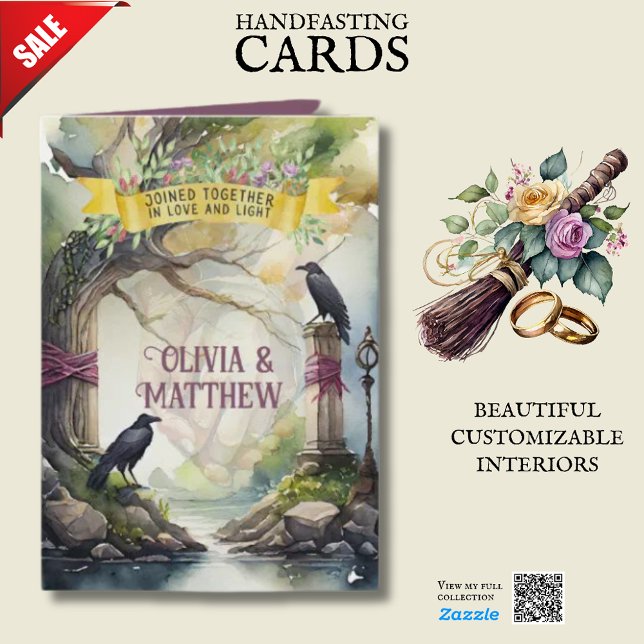 HANDFASTING CARDS PERSONALISIERTER BAUM 🌿 KARTE (Von Creator hochgeladen)