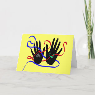 Handfasting Gruß Karte