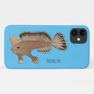 Handfisch Cartoon-Illustration Case-Mate iPhone Hülle