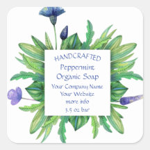 Handgearbeitete Blume weiß