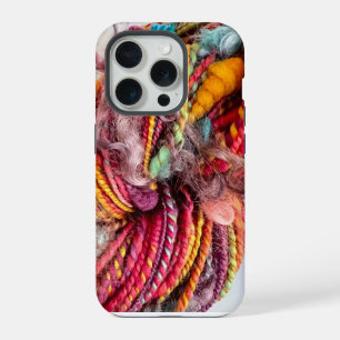 Handgefärbtes und handgesponnenes Garn  iPhone 15 Pro Hülle