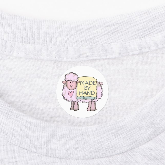 Handgefertigt Etiketten (Befestigt)