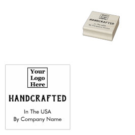 Handgefertigt in den USA auf Ihrem Logo hier Gummistempel