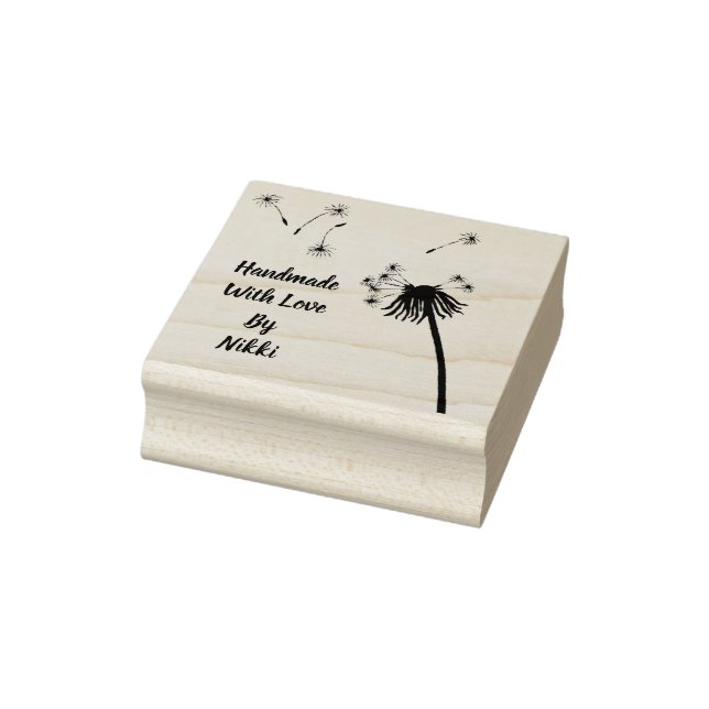 Handgefertigt mit Liebe Briefmarke Gummistempel (Stempel)