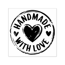 Handgefertigt mit Liebe Doodle Hört selbstfärbende Permastempel