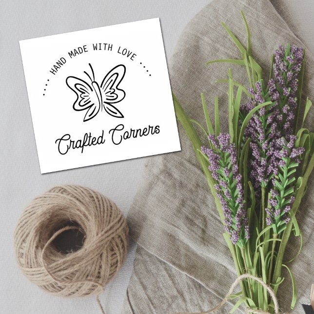 Handgefertigt mit Liebe Gummistempel (Von Creator hochgeladen)