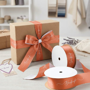 Handgefertigt mit Liebe Kleingewerbe Verpackung Sa Satinband