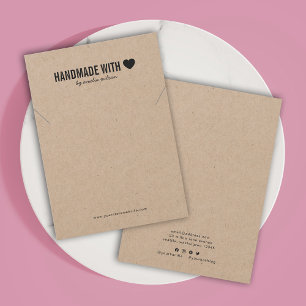 Handgefertigt mit Liebe Kraft-Netzklace-Display-Ka