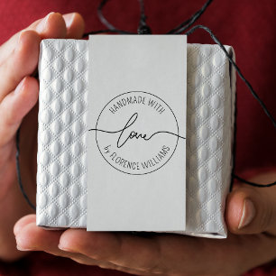 Handgefertigt mit Liebe MINIMALISTISCHER INDIVID Gummistempel