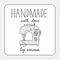 Handgefertigt mit Liebe-Nähmaschine