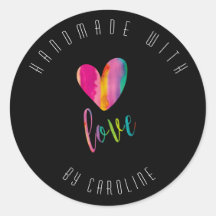 Handgefertigt mit Liebe Personalisiert